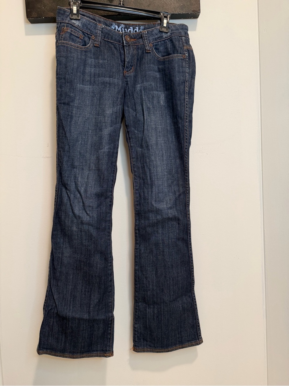 Mudd Women's Dark Indigo Flare Jeans